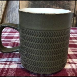 DENBY Camelot‎ Green Vintage Mid Century Cream Pitcher